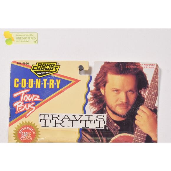Road Champs Country Tour Eagle Coach Bus Travis Tritt Die-Cast - Picture 6 of 8